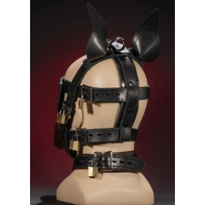 Bondage Dog Muzzle Brown 36972