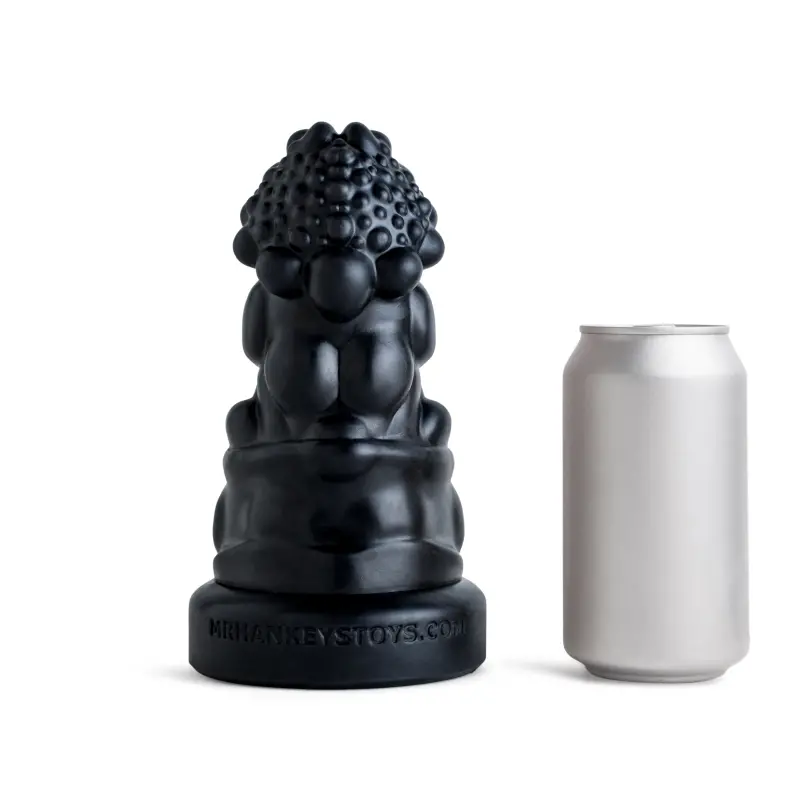 Hankey's Toys Prince Charming Analplug, Platin-Silikon | Dark-Ink