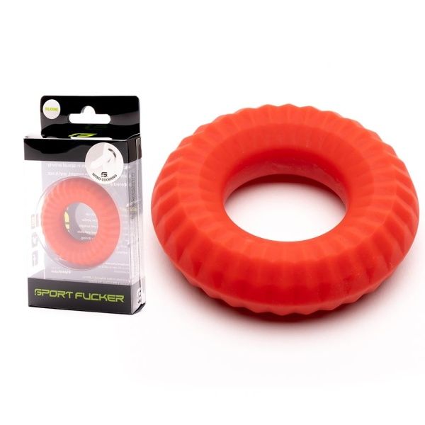 Nitro Soft Silikon Cockring Ballstretcher Rot Sport Fucker - 2