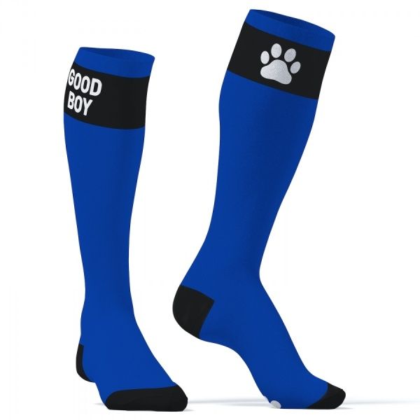 Blaue Big Good Boy Hohe Socken 37481