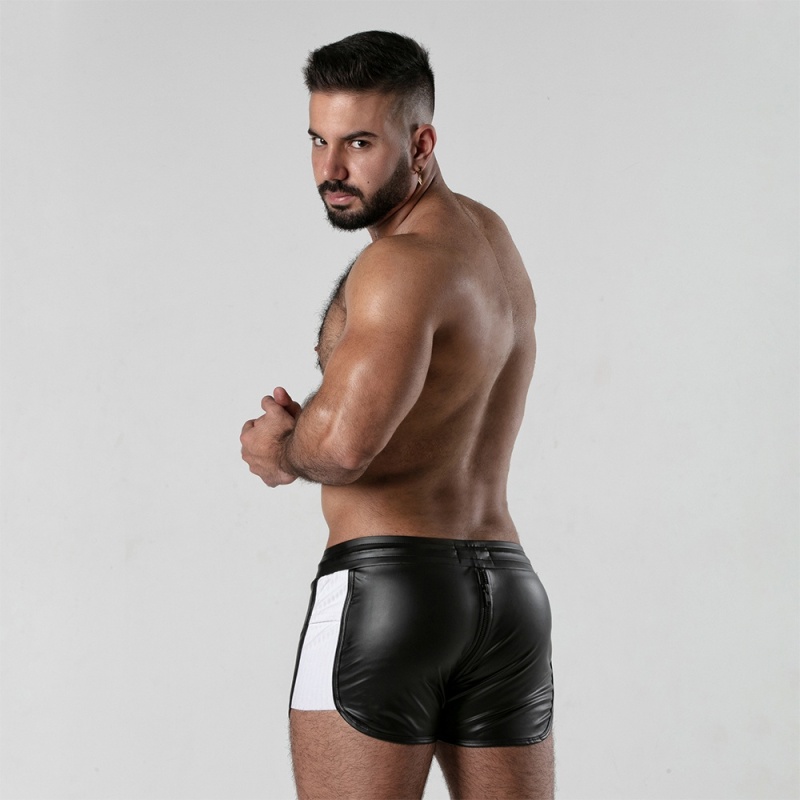 Backroom 3 Way Zipper Short White 37976