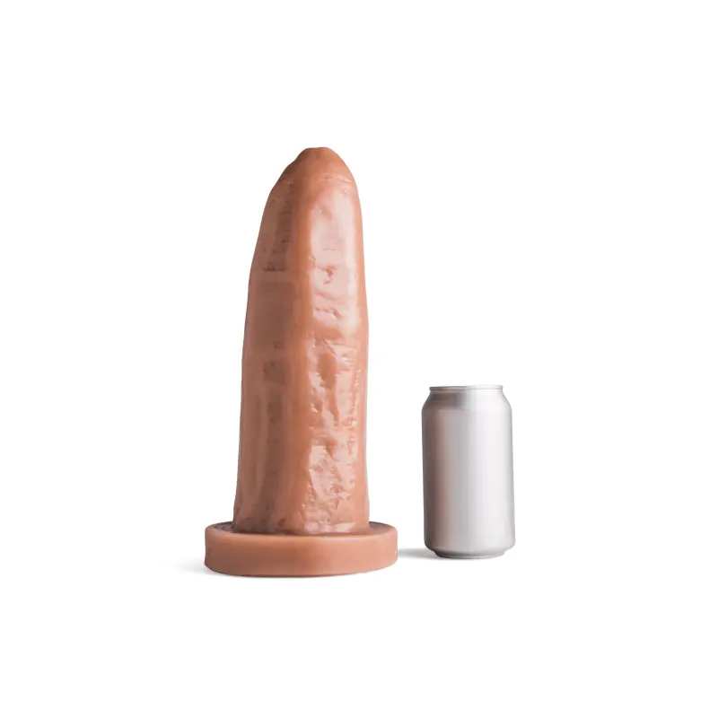 Dildo réaliste Can Opener Uncut Hankey's Toys, 28 cm | Dark-Ink