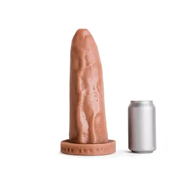 Dildo Can Opener Uncut Hankey's Toys, 28 cm insertable | Dark-Ink