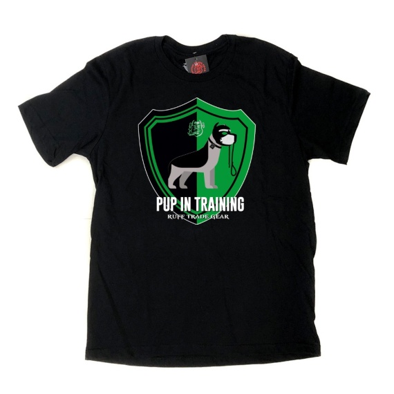 Pup in Training Grün T-Shirt 37993