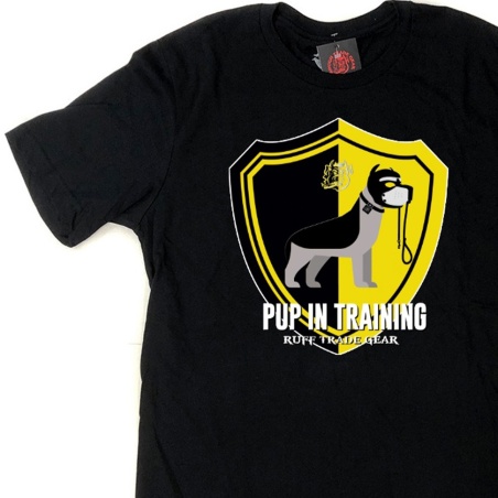 Pup In Training Tee Shirt Jaune 38002