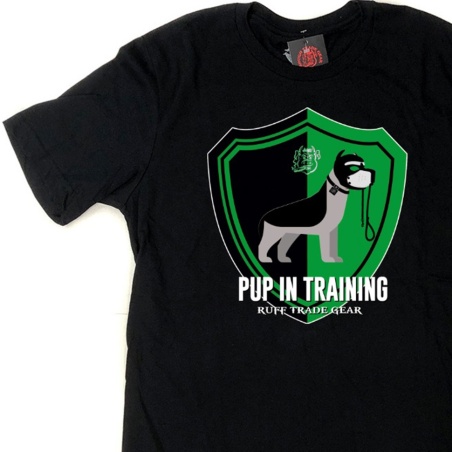 Pup In Training Tee Shirt Vert 38003