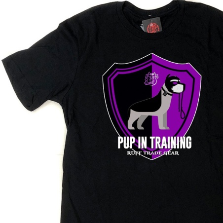 Pup In Training Tee Shirt Violet 38005