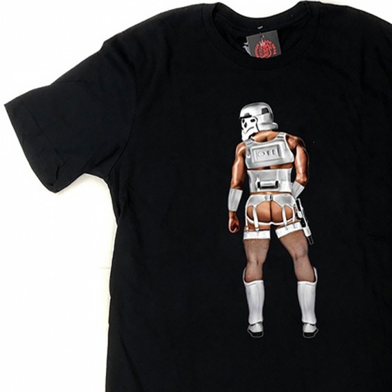 Tank Tops un Teeshirts MLAGIRDAM Los Angeles Harness & Garters T-Shirt MLAGIRDAM 38027