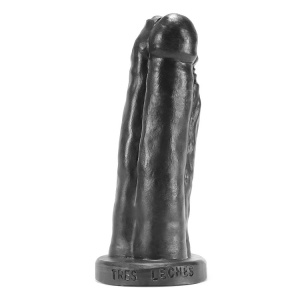 TRES LECHES triple black dildo 38413
