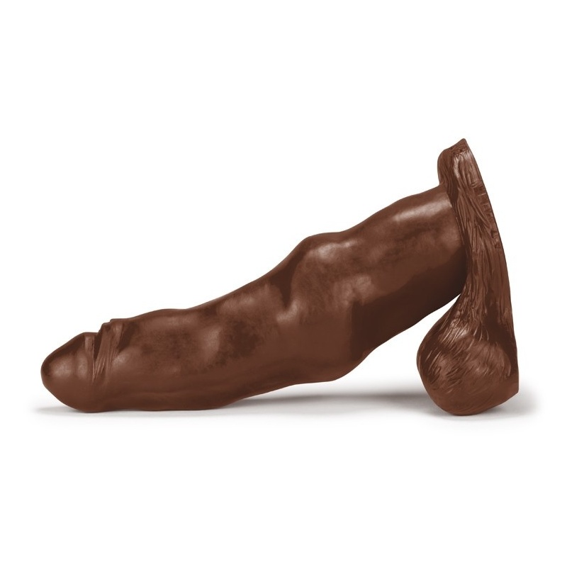 Dicker Dildo PIT-BULL Braun 38431