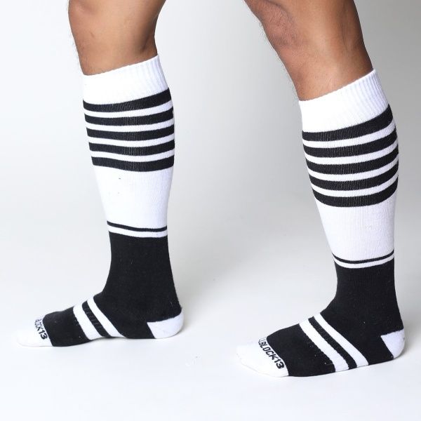 MIDFIELD White Knee Socks 38478