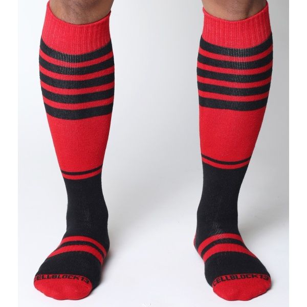 MIDFIELD Red Knee Socks 38479