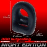 360 Dual Cockring Ball Sling Night Edition 38524 1