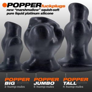 POPPER BIG Pighole Marshmallow Humps en Dark-Ink.com
