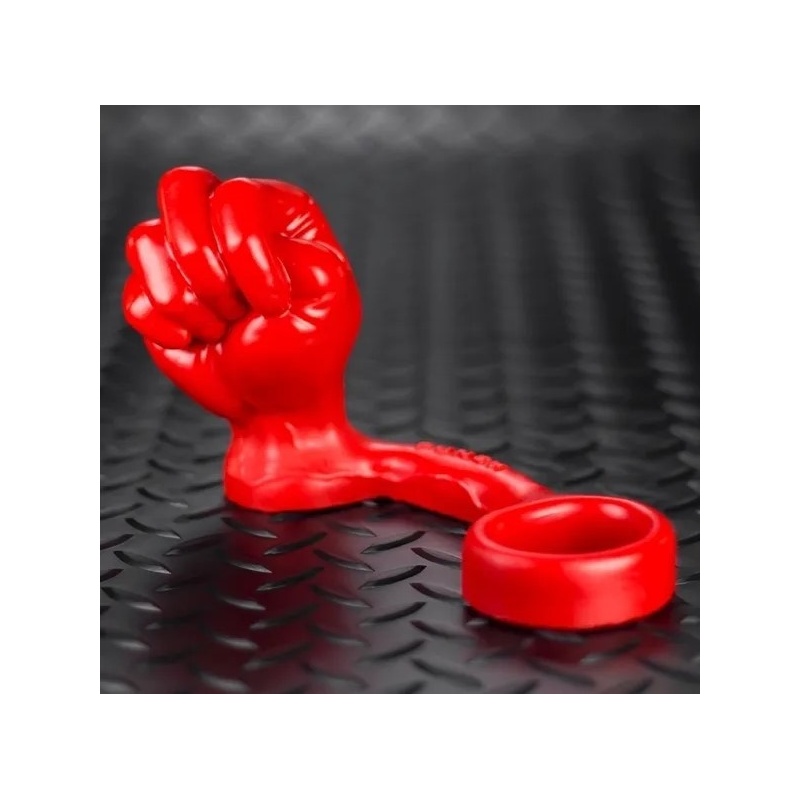 PUNCH Fistplug mitt Asslock Cockring 38626