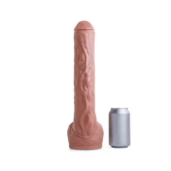 Dildo Long John Hankey's Toys, depth play 33,66 cm | Dark-Ink