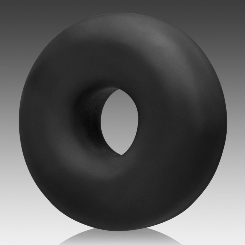 Big-Ox Cockring & Ballstretcher Black 38883
