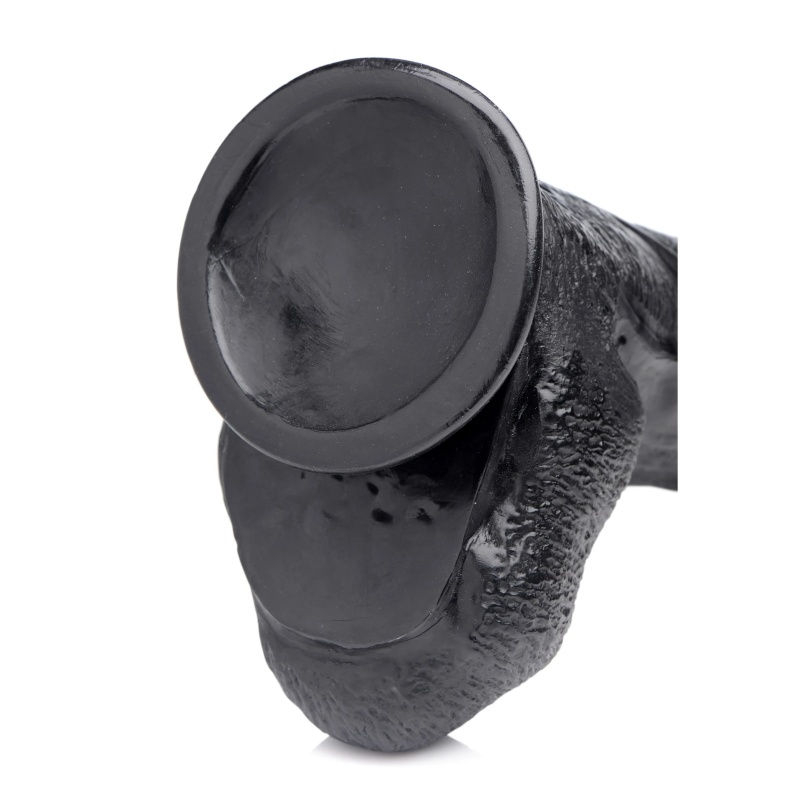 Gode Raging Rhino 44cm Veiny Noir 38898