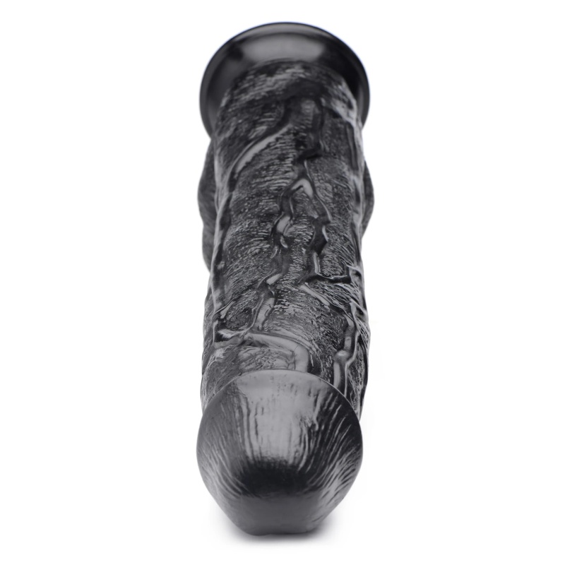 Gode Raging Rhino 44cm Veiny Noir 38899