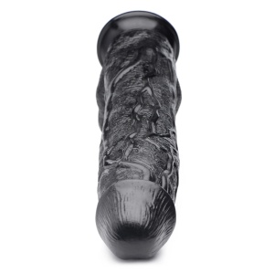 Gode Raging Rhino 44cm Veiny Noir 38899