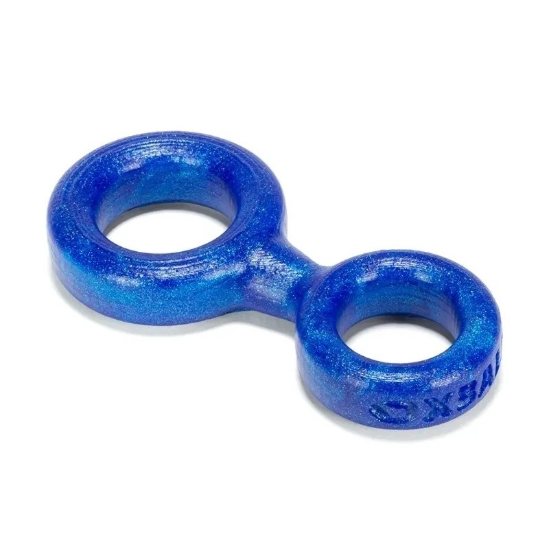 8-Ball Spring-Tug Double Cockring 39220