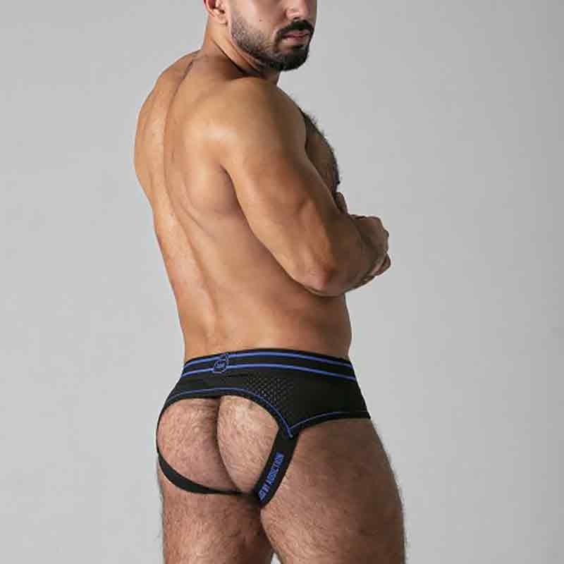 Massive Rude Jock Brief Blau 39373