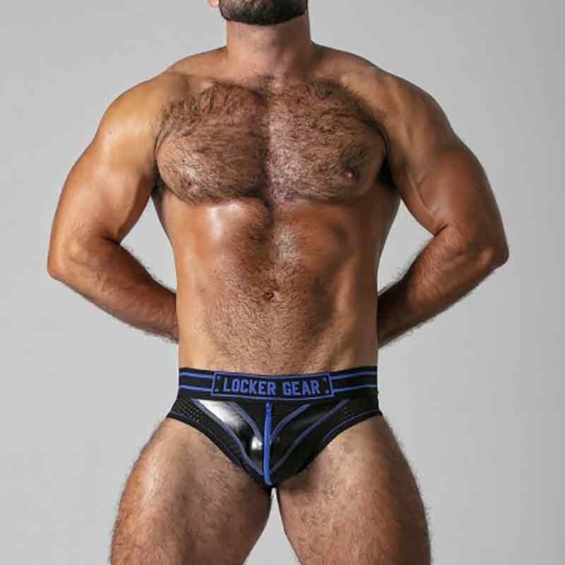 Massive Rude Jock Brief Azul 39374