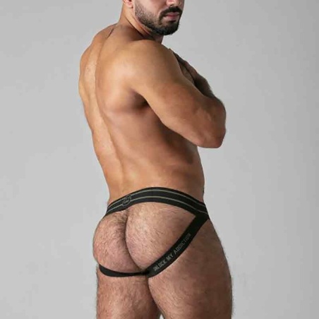 Jockstrap avec Zipper Khaki 39394