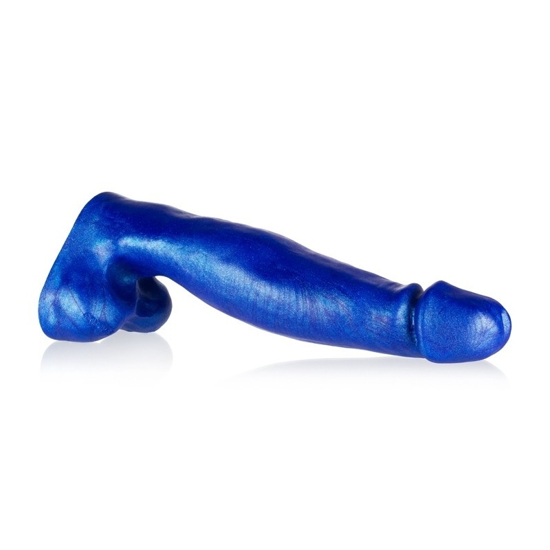 Banker Blueballs Metallic Silicone Thick Dick 39574
