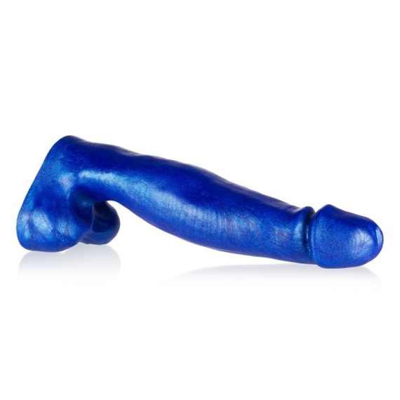 Gode XXL OXBALLS Banker Blueballs Metallic Silicone Thick Dick 39574