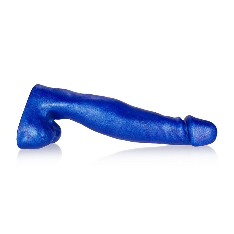 Banker Blueballs Metallic Silicone Thick Dick 39576