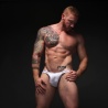 Tight End Swimmer Jockstrap white 40027 1