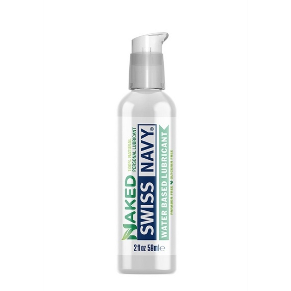 Hypoallergenic Lubricant Swiss Navy Swiss Navy NAKED 100% Natural Lubricant 59ml 40446