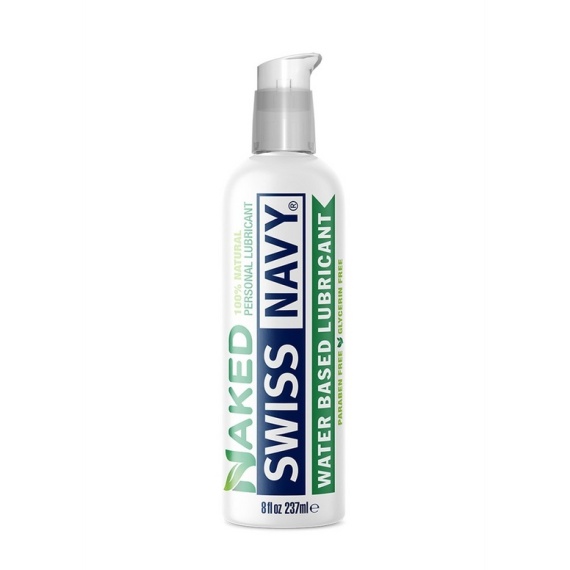 Hypoallergenic Lubricant Swiss Navy Swiss Navy NAKED 100% Natural Lubricant 237ml 40448