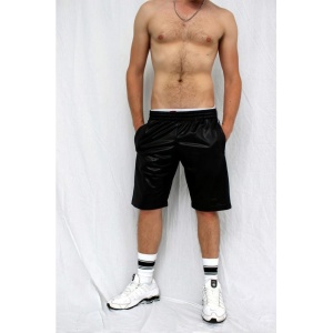 Sk8erboy Shiny Shorts - Black 40649