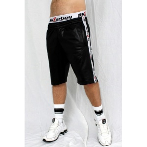 Sk8erboy Shiny Shorts - Black 40650