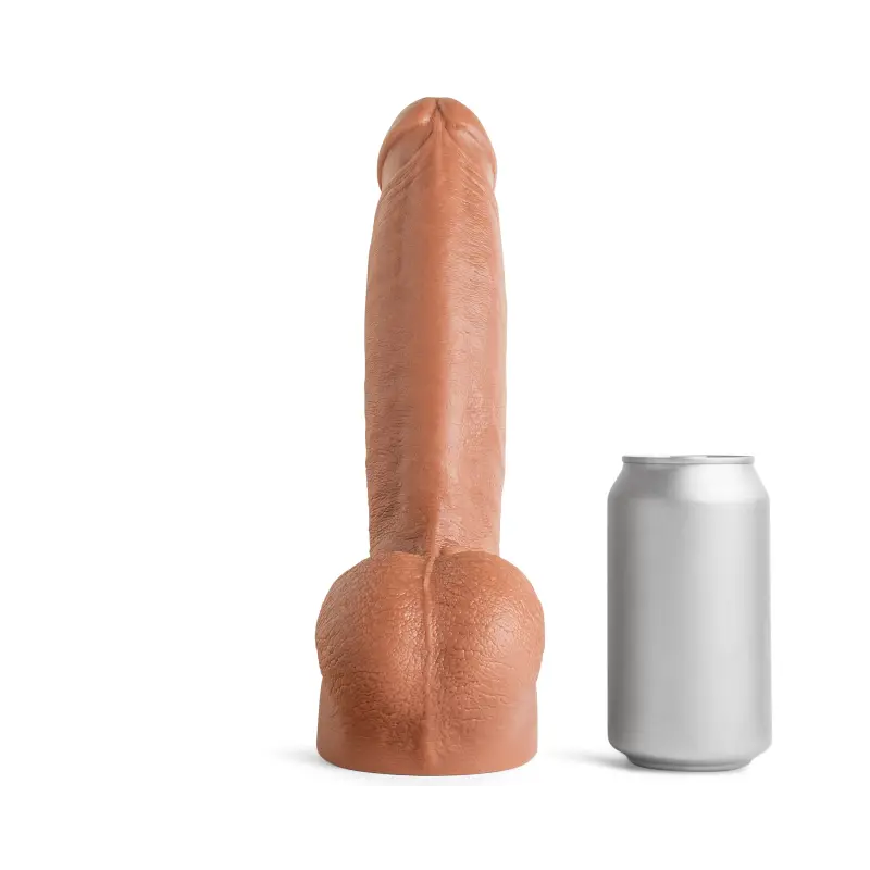 Hankey's Toys The Perfect Penis Realistic Dildo, AI fit | Dark-Ink
