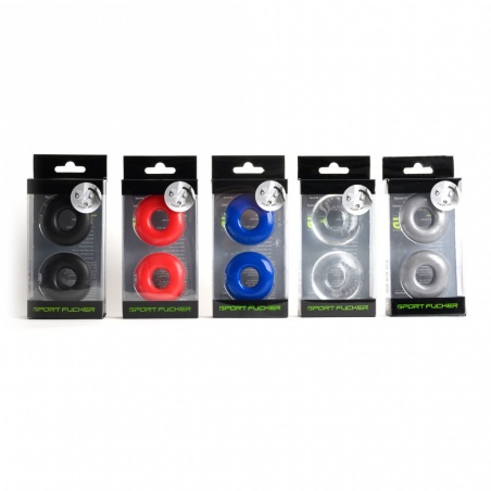 Stacker-Ringe, 2er-Pack, Weiß 41774