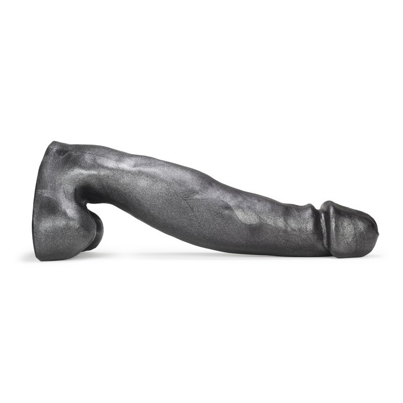 Banker Blueballs Metallic Silicone Thick Dick 41901
