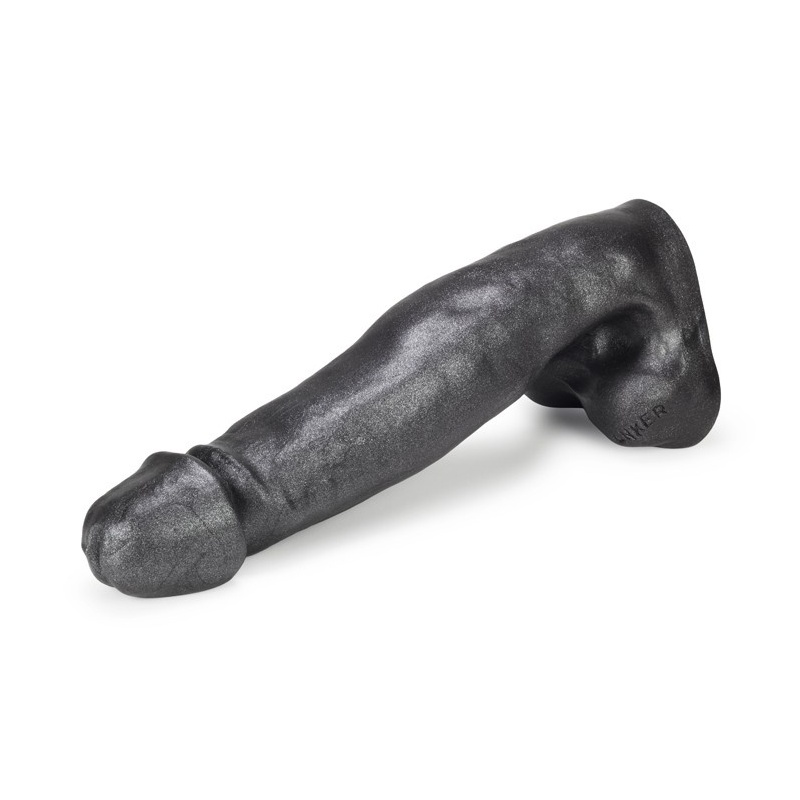 Banker Blueballs Metallic Silicone Thick Dick 41902