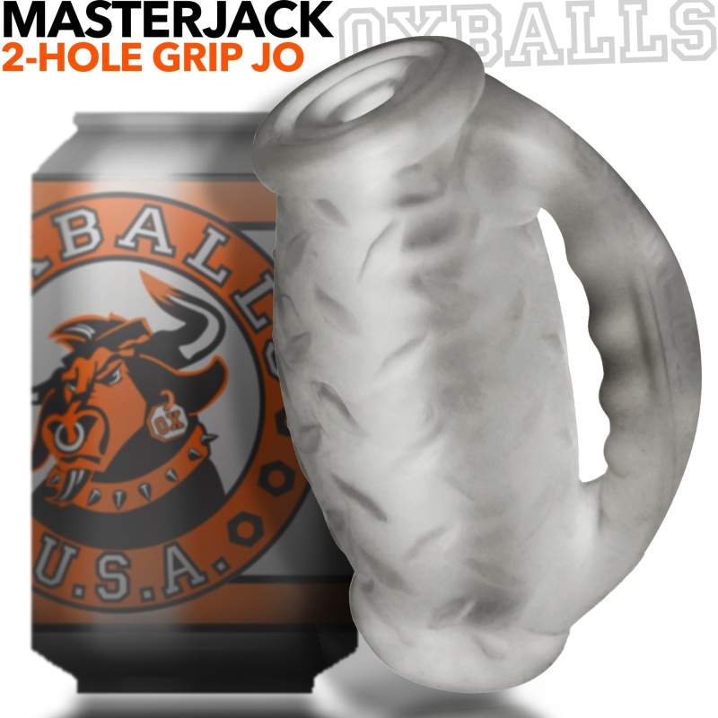 MASTERJACK double penetration JO CLEAR ICE 41947