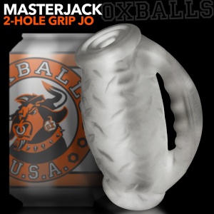 MASTERJACK double penetration JO CLEAR ICE 41959