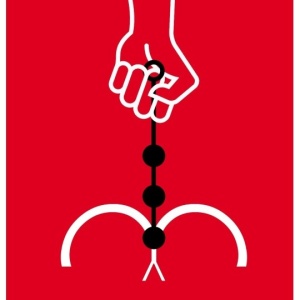 Ass Ballz L 46/5 cm 42147