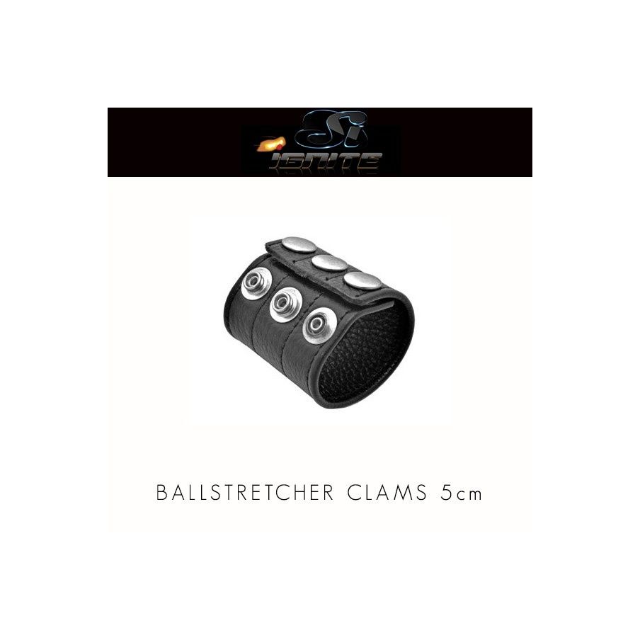 3 Snaps Plain Bulk Adjustable Leder Ballstretcher 2" 4220