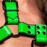 Dark Room Bulldog Harness Lime