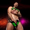 Dark Room Bulldog Harness Lime