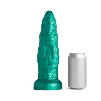 Hankey's Toys Cockadile Fantasy Dildo, reptile scales | Dark-Ink