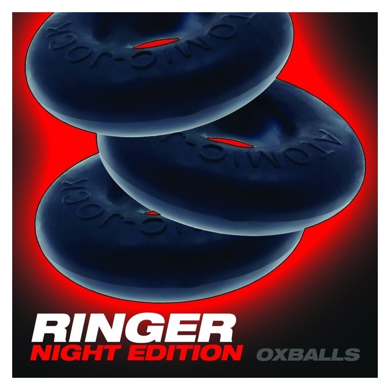 Ringer Pack 3 C-Ring Ballstretcher Night Edition 43151