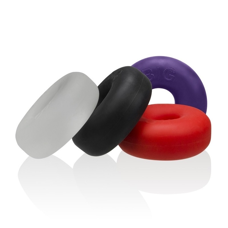 Big-Ox Cockring & Ballstretcher Clear 43180