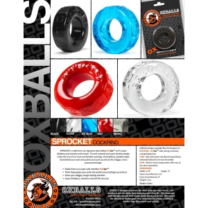 Sprocket Cockring Ice Blue 43212